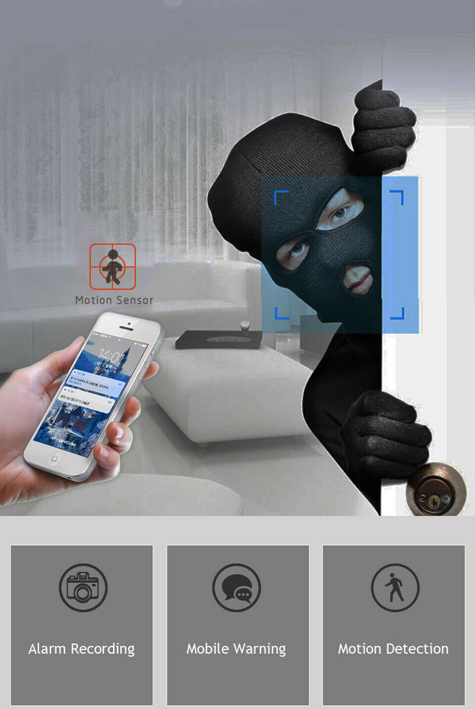 WiFi wireless CCTV IP camera home security monitor WiFi wireless CCTV IP camera home security monitor